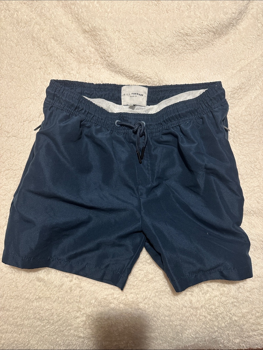 Billtornade Dark Navy Swim Trunks (European Size 40) (Medium Smaller fit)